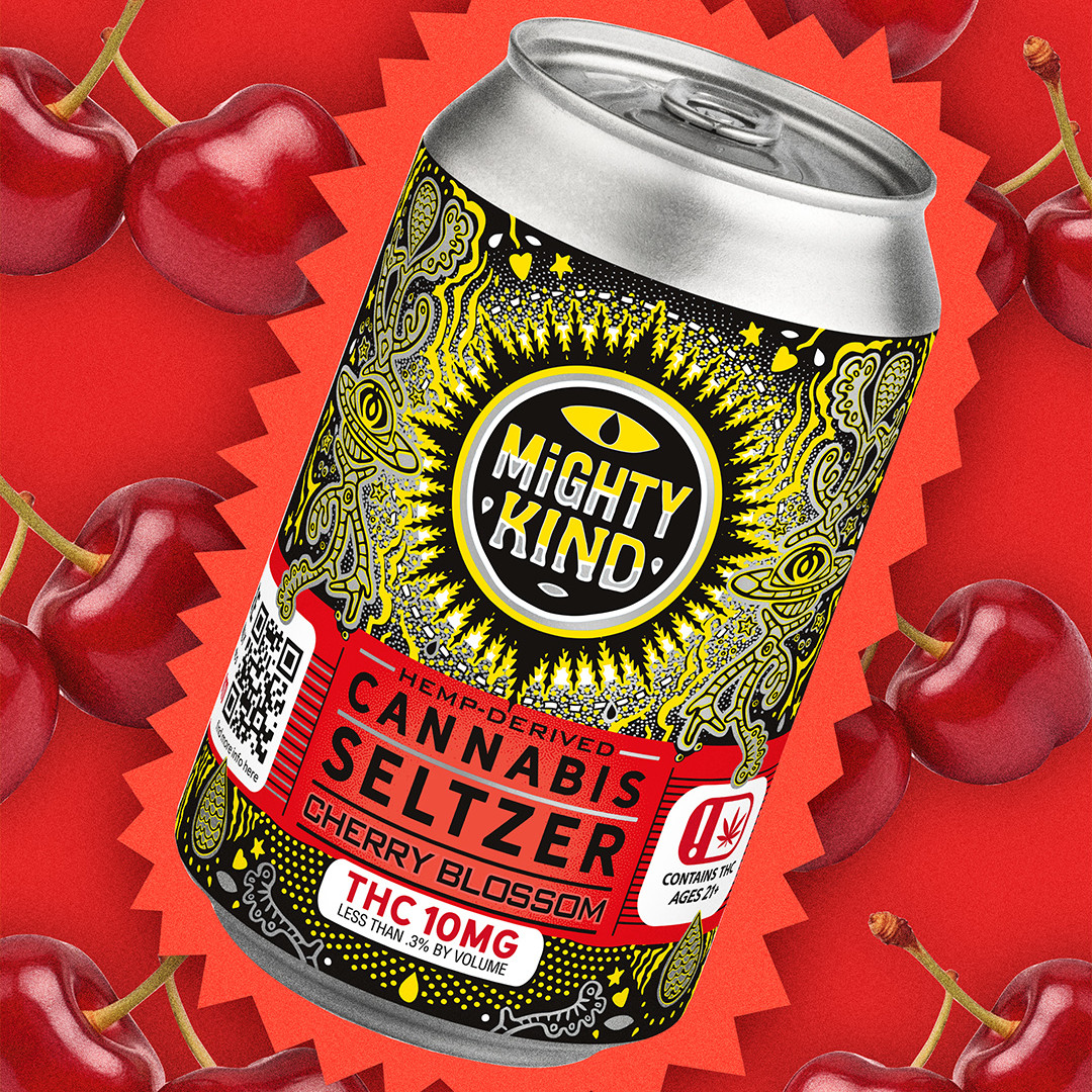 Cannabis Seltzer Cherry Blossom